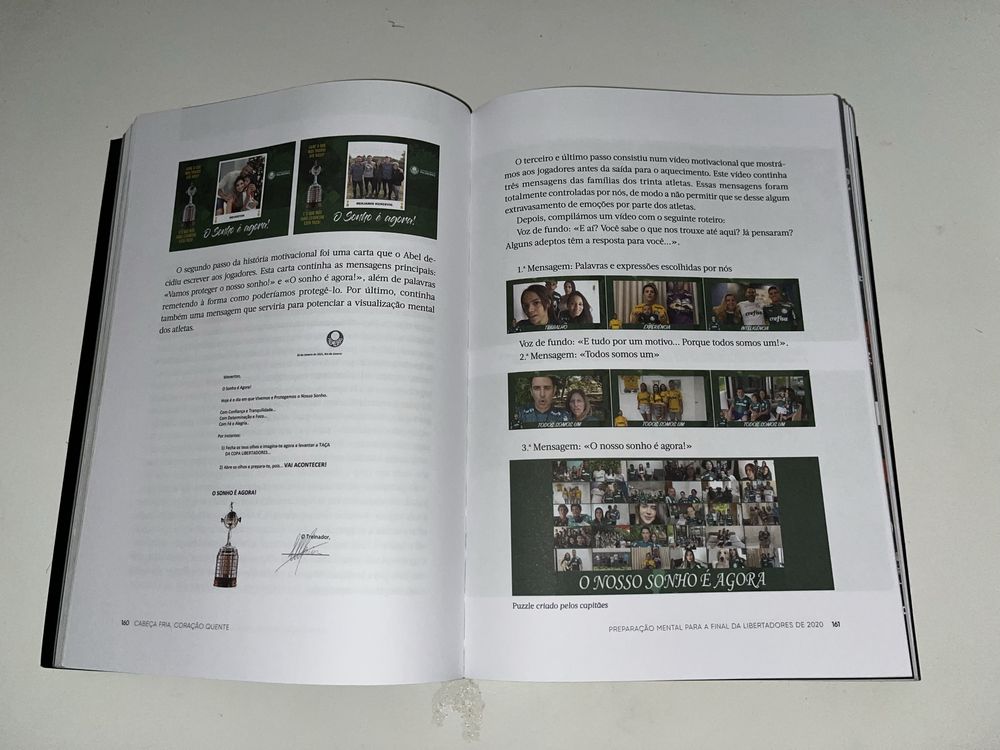 Livro Abel Ferreira - Cabeça Fria Coração Quente