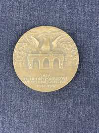 medal plakieta Rada Ochrony Pomników Walki i Męczeństwa 1947 - 1987