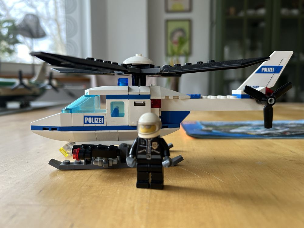 Lego city 7741 helikopter policyjny