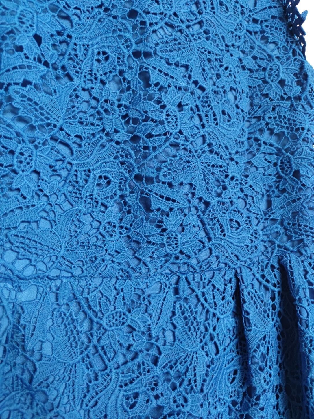 Святкове нарядне синє плаття сукня