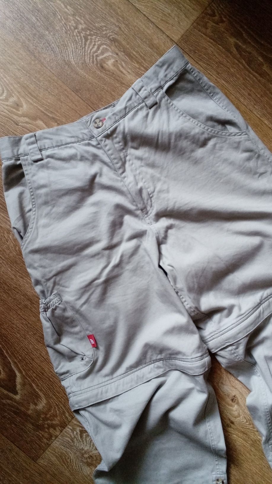 The North Face vintage мужские треккинговые штаны шорты трансформеры