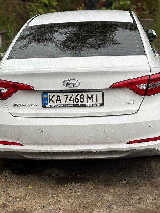 Продажа автомобіля HYUNDAI SONATA, 2016 р.в., газ заводська установка