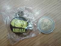 Porta-chaves em metal - Nirvana