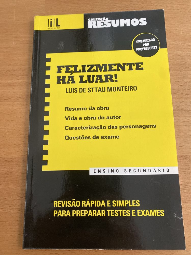 Livros de estudo da coleção resumos
