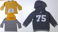 Zestaw 3x bluza r.98 Zara Baby Boy, 5-10-15, Pepco