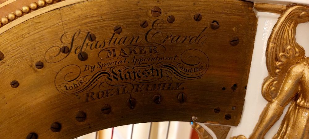 Harpa Sebastian Erard-(Nascido 1752-Falecido 1832)- séc XVIII-XIX