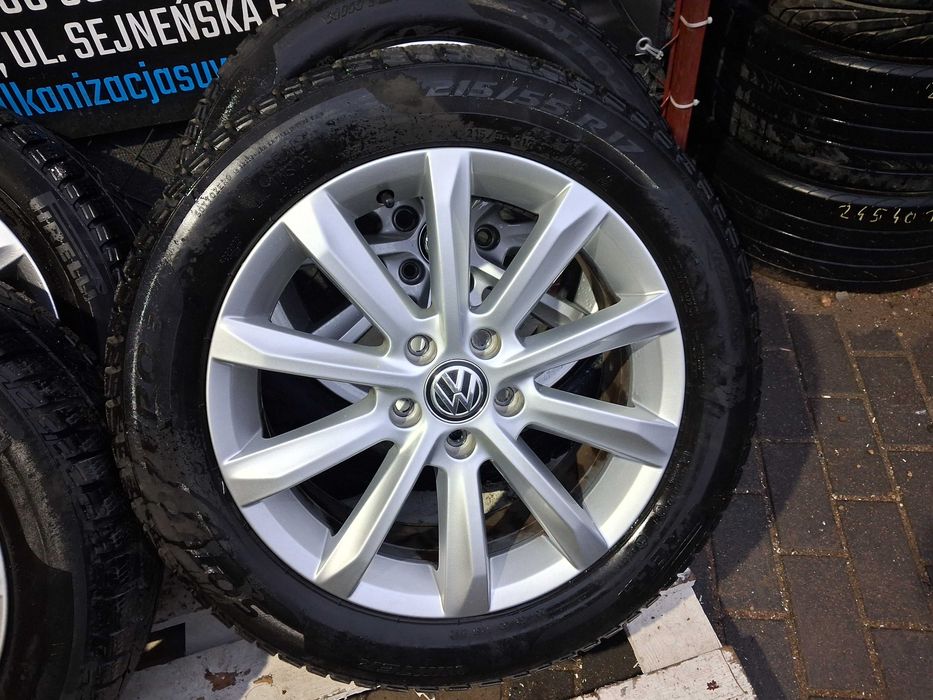 4x koła zimowe R17 5x112 Vw Tiguan T-Roc Passat B7 B8 Sharan Arteon