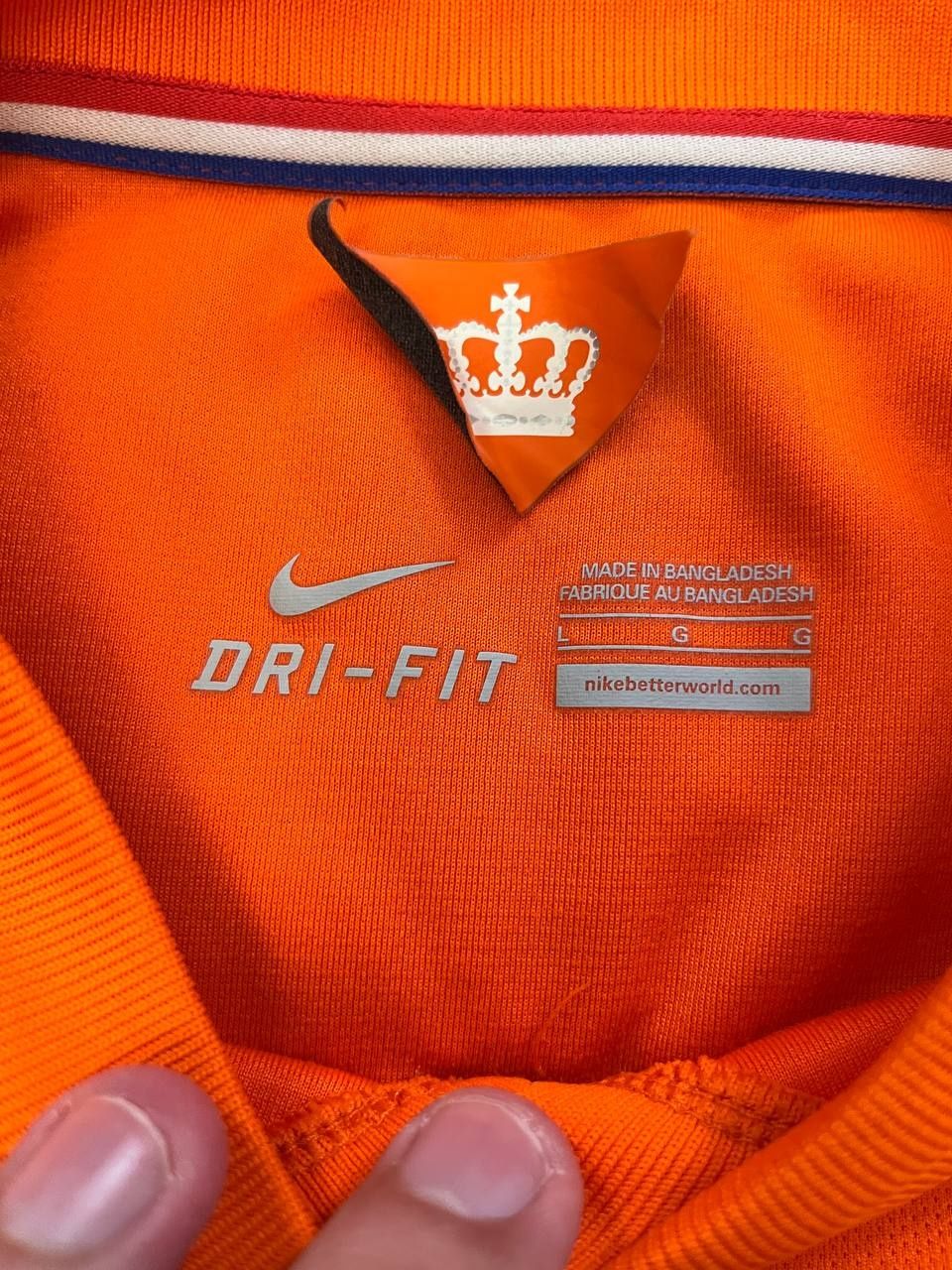 Nike нідерланди футболка футбольна