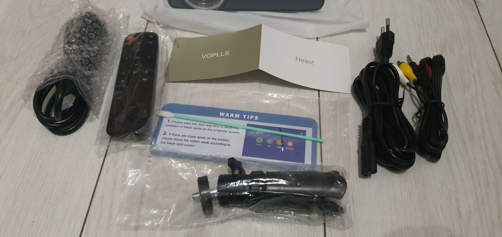 Rzutnik Projektor Lcd Voplls N3 biały