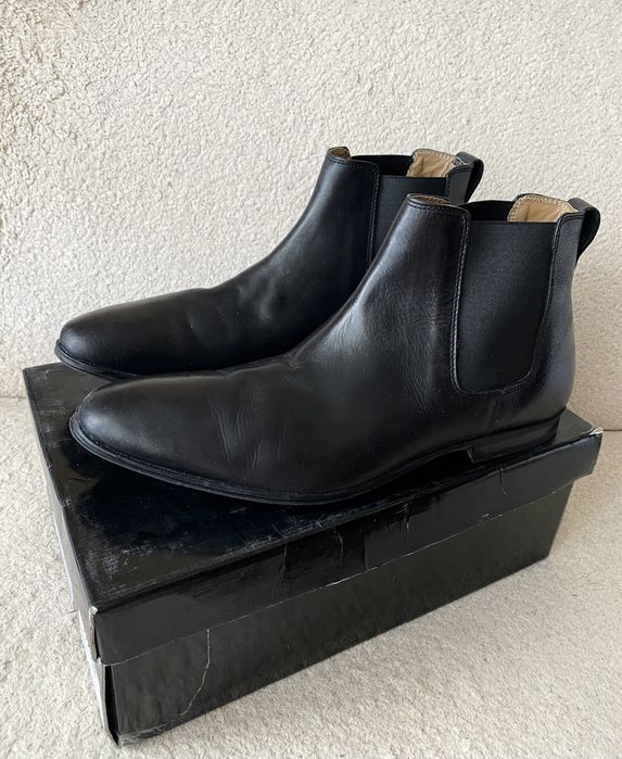 Ботинки мужские кожаные,46р