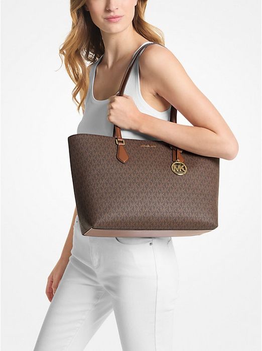 MICHAEL KORS LG MF TOTE SHEILA brown z USA + torba papierowa gratis