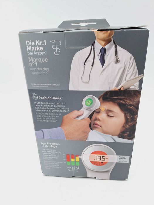 Termometr bezdotykowy dla dzieci Braun BNT 400 JAK NOWY!