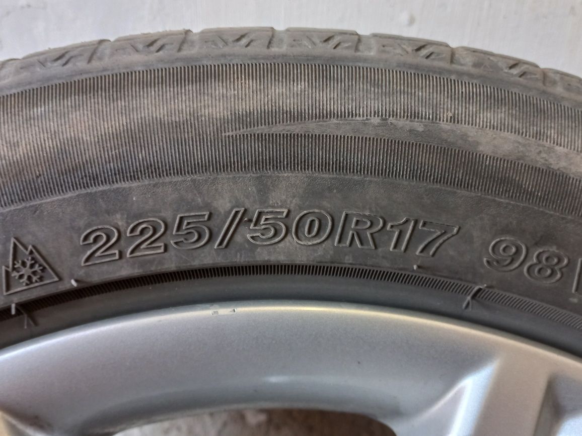 Felgi 5x112x17 opony 225/50/17