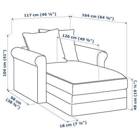 Sofá 4 lugares chaise longue Ikea Gronlid, ótimo estado!