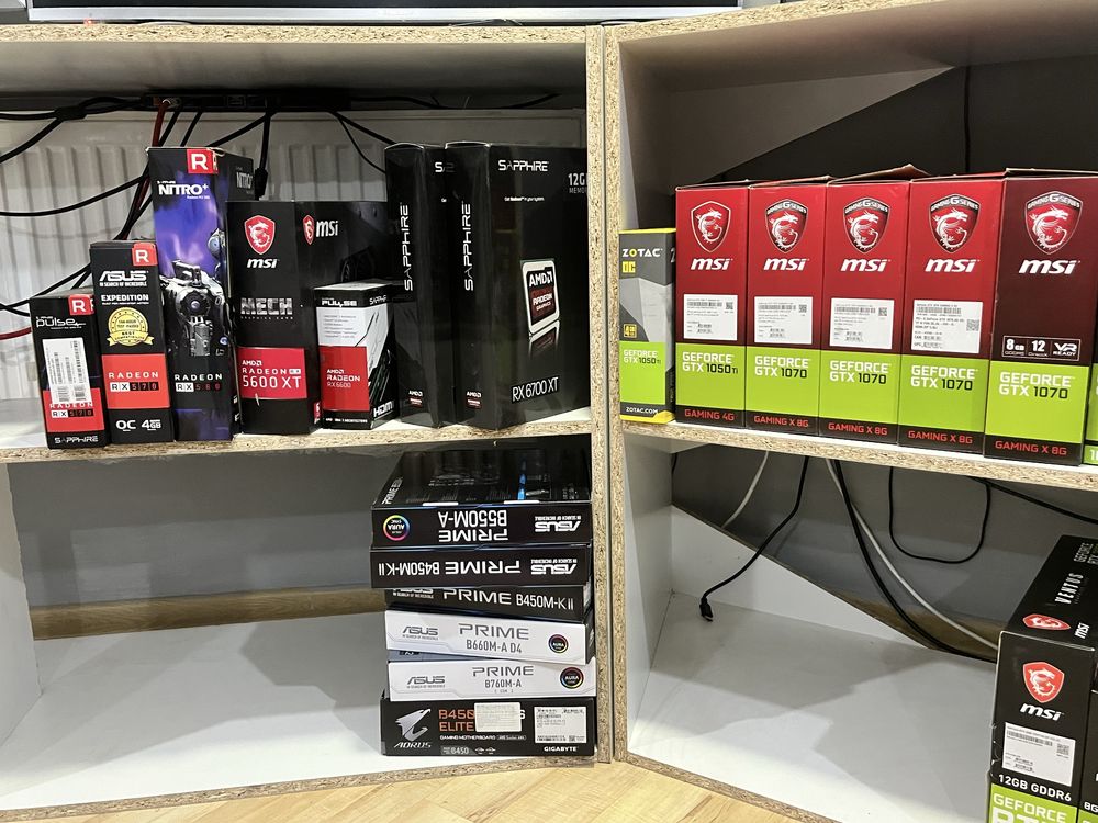 Коробки відеокарт amd nvidia msi palit zotac asus sapphire gigabyte