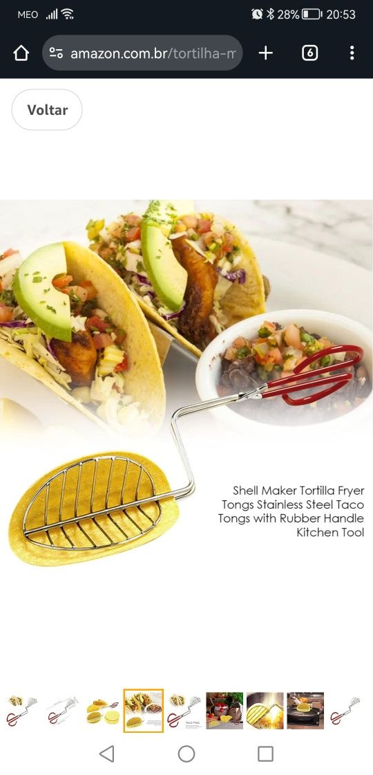 Tesoura Para fritar tacos