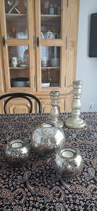 Świeczniki, 5 sztuk