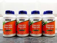 Now Foods, Cascara Sagrada 450 мг (100-250 капс.), крушина