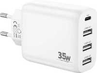 2 pak | ładowarka creapico 35W 4 porty USB C i A