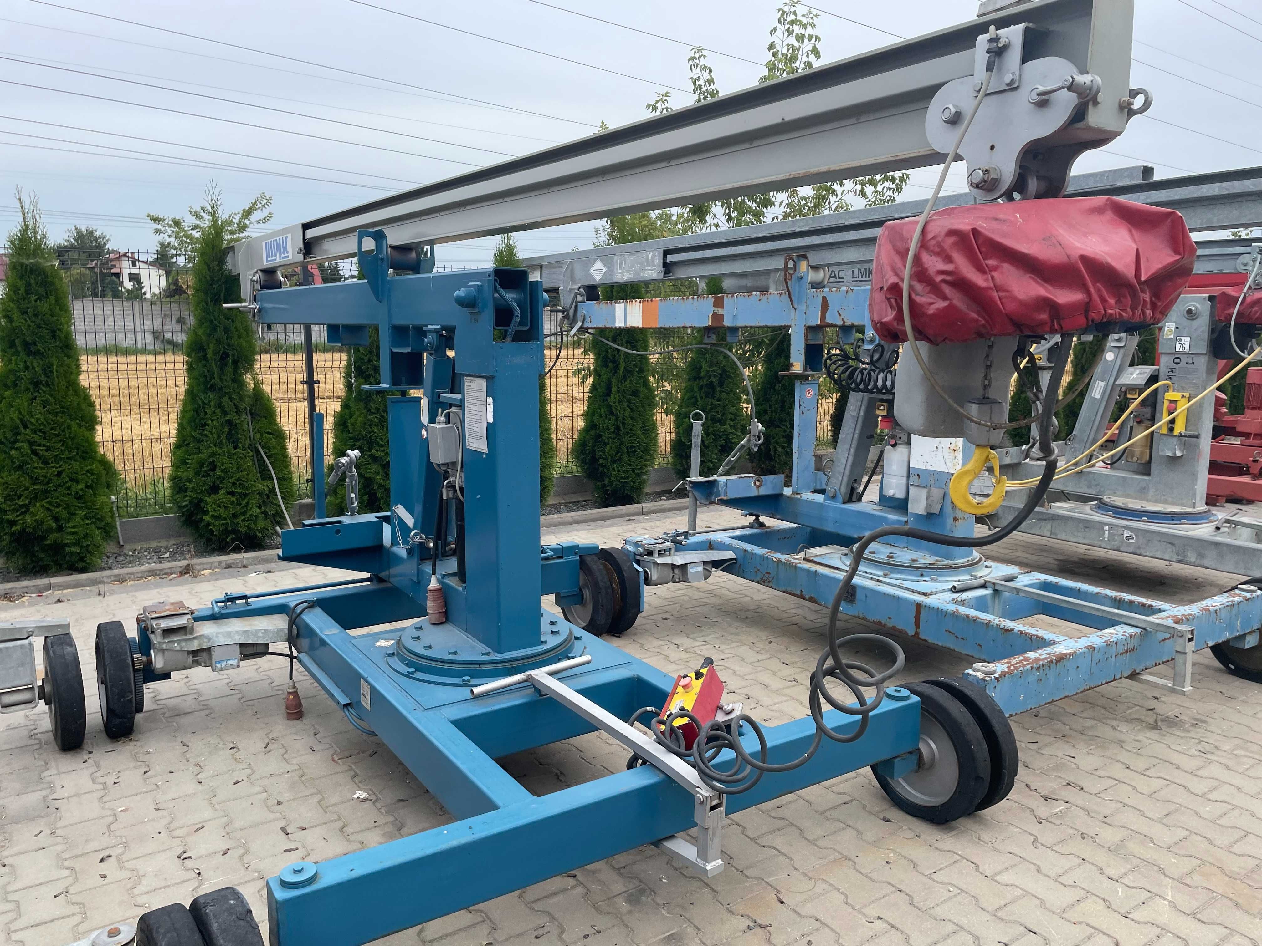 Mini Dźwig żuraw budowlany LISSMAC LMK 300/400 Minikran Silka Tempo KS