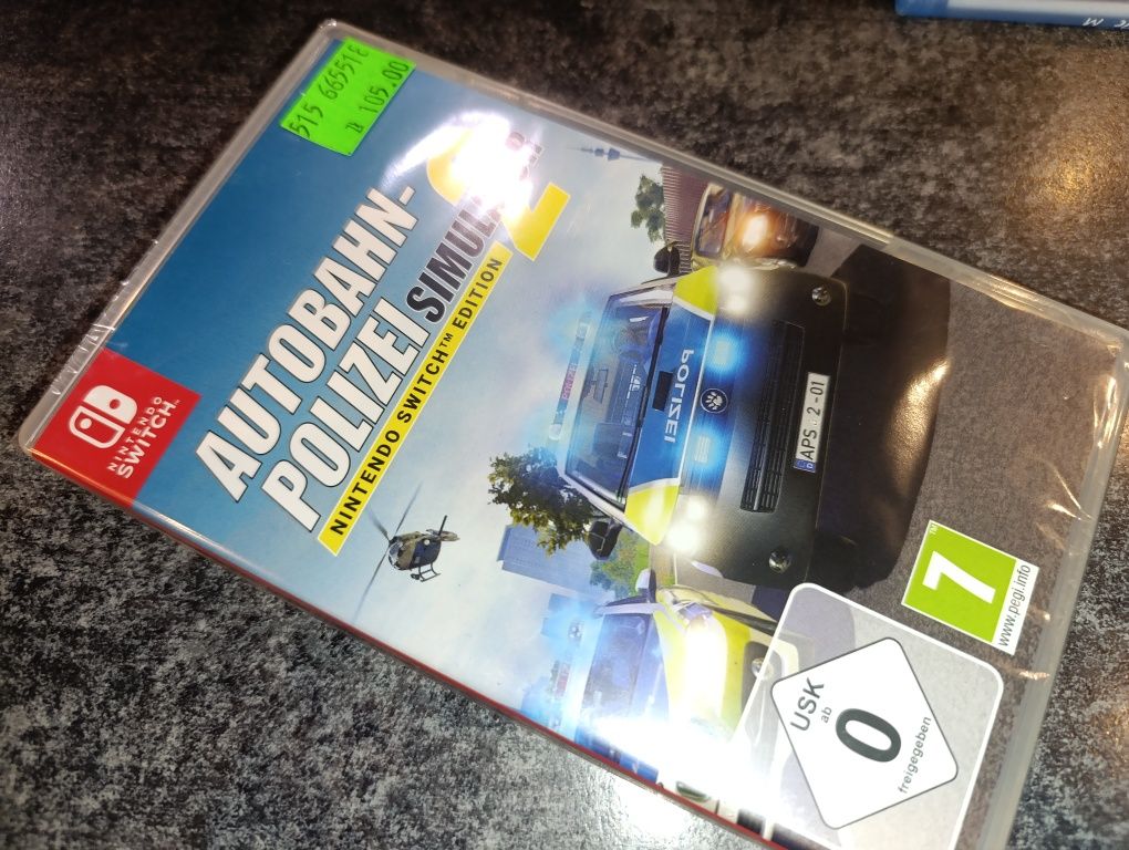 Autobahn polizei Simulator 2 Nintendo Switch Edition po angielsku nowa