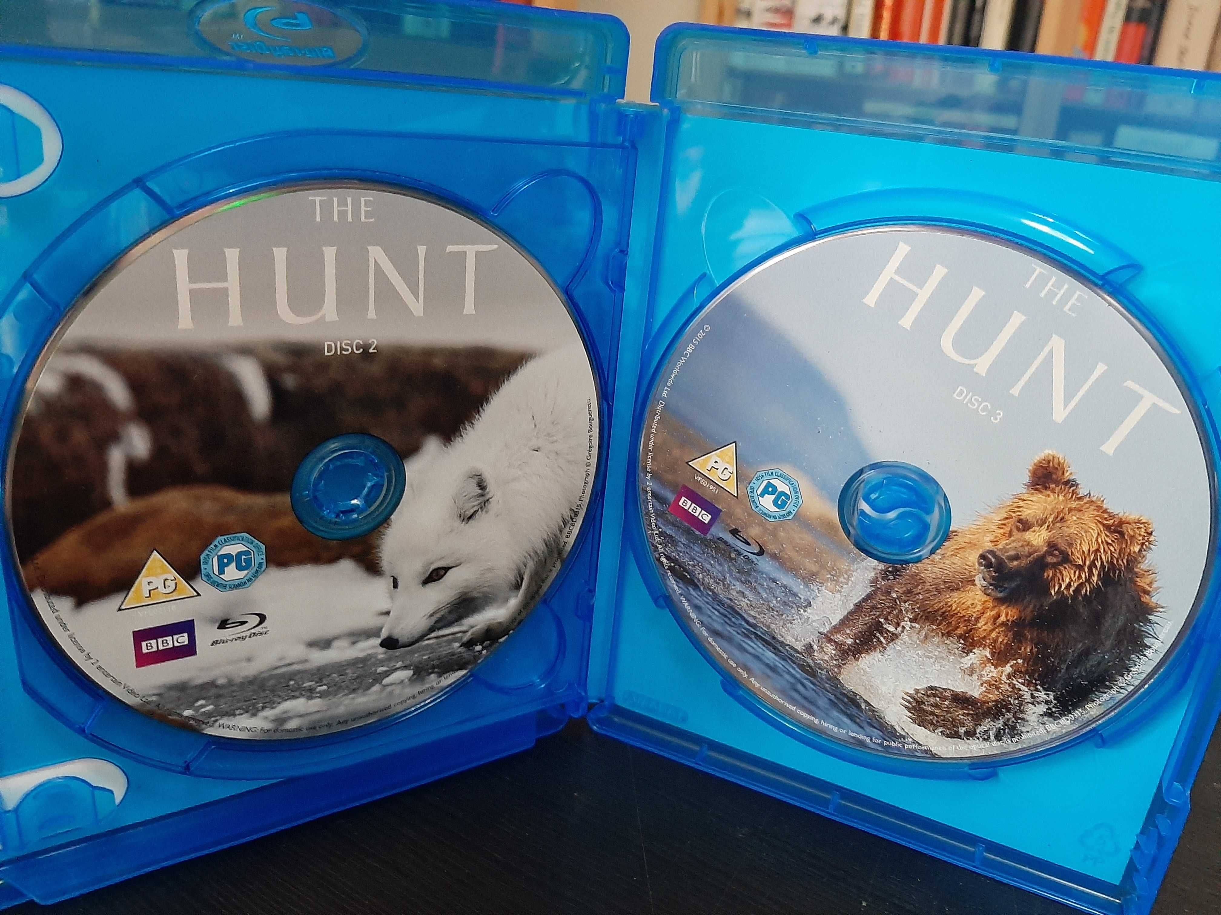 The Hunt: narrado por David Attenborough - BBC - 3 Discos Blu Ray