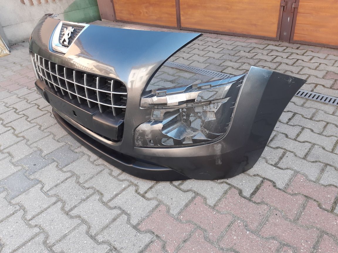 Zderzak Przedni Peugeot 3008 I przed Liftem T84 Chrom Kratka Orginal