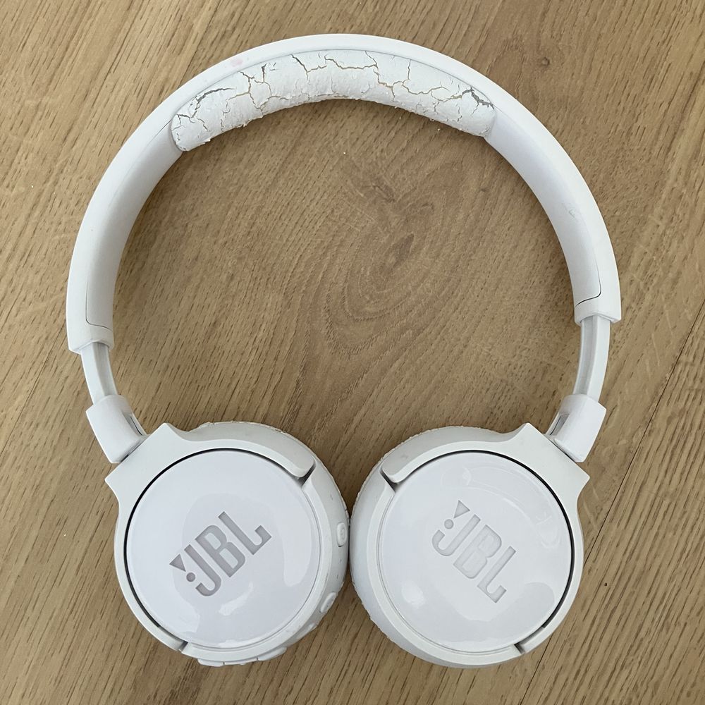 Słuchawki bezprzewodowe JBL Tune 600BTNC nauszne Bluetooth 4.1 białe