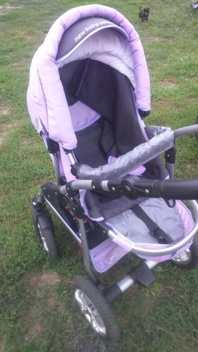 Wózek Baby Merc dziecięcy+nosidełko+gondola 3w1
