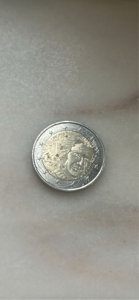 Moeda 2€ Simone Viel 2017