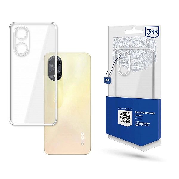 Etui 3mk Clear Case na Oppo A38 - przezroczyste
