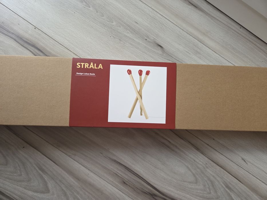 Lampka zapałki ikea Lukas Bazle kolaboracja kolekcja westman
