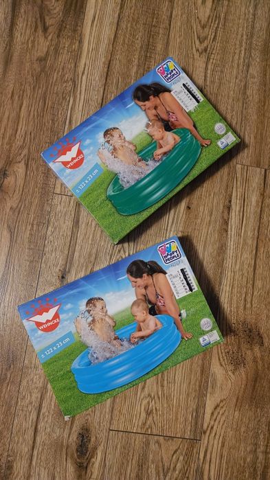 NOWE Mały basen basenik 122x23 dla najmłodszych