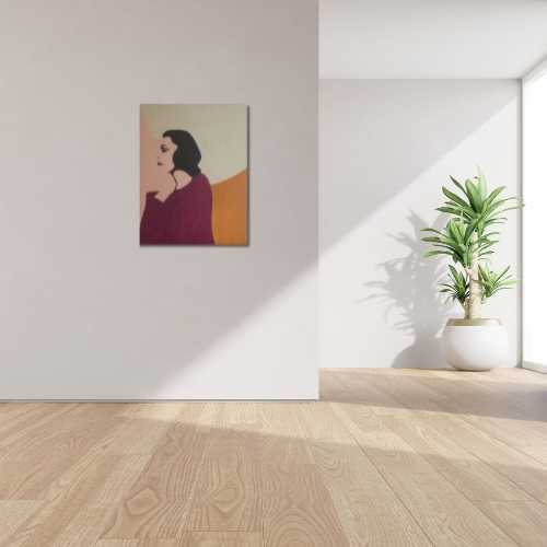 Quadro, pintura arte Original Minimalist Amália. 95cm x75cm by AlexA
