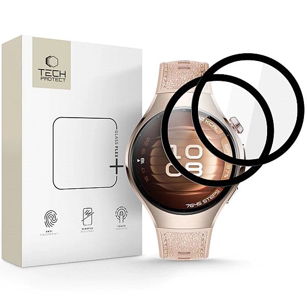 Szkło Hybrydowe Tech-Protect Glass Flex+ 2-Pack Huawei Watch 5 (46 Mm)