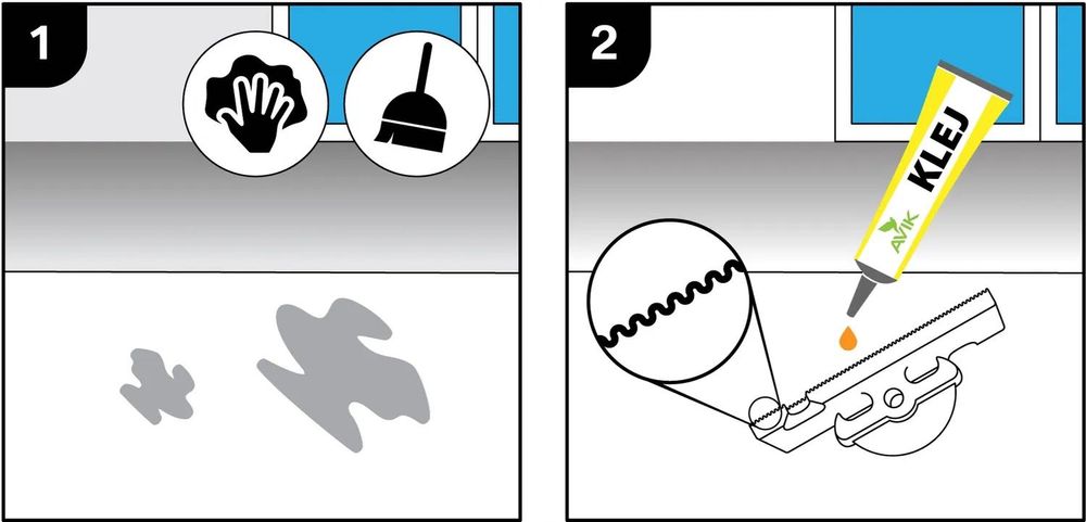 Zestaw Siatka Na Balkon Dla Kota 6x3 Bez Wiercenia