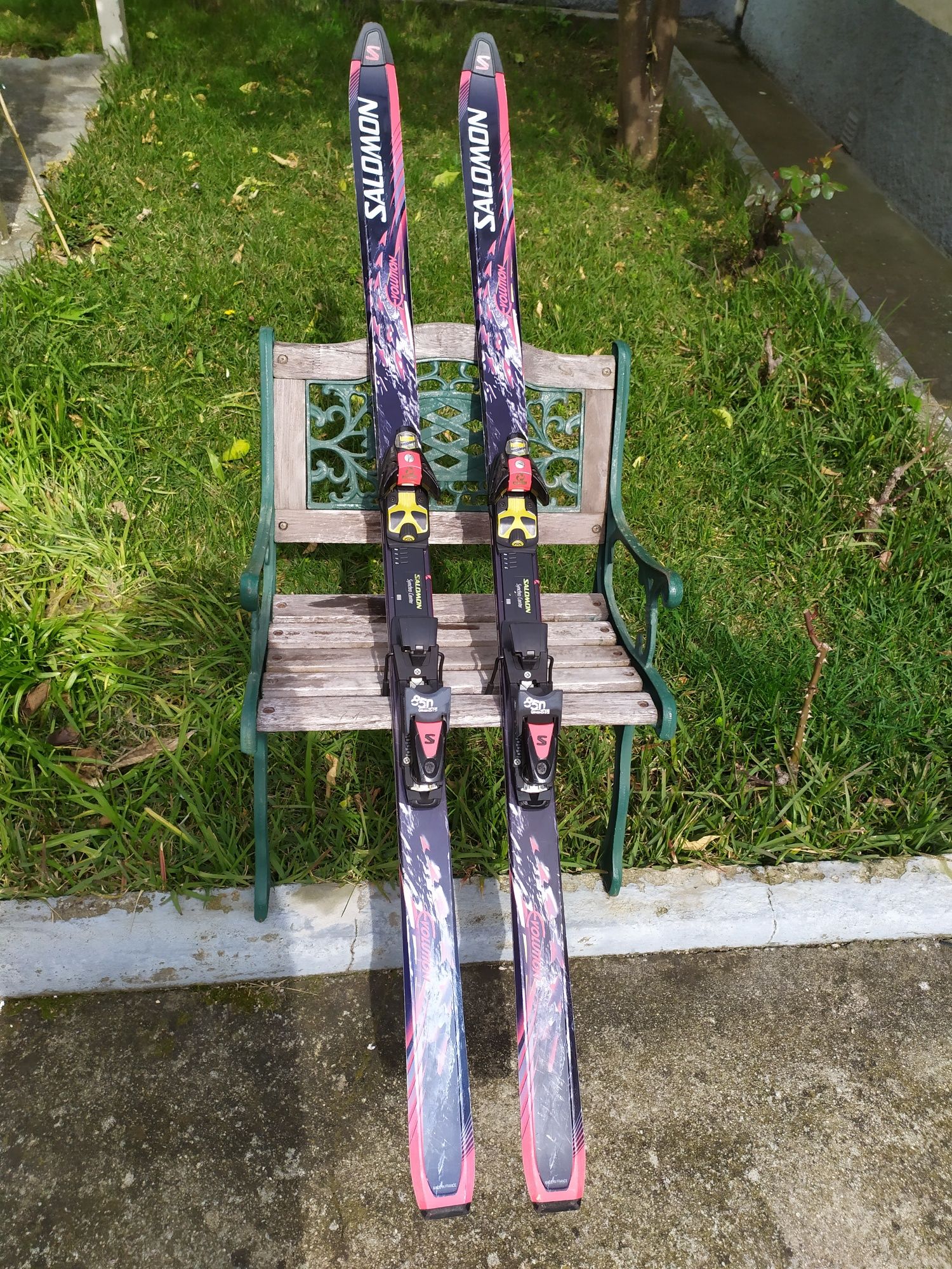 Skis Voiki+Salomon+Rossignol