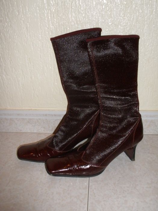 Botas cheias de charme