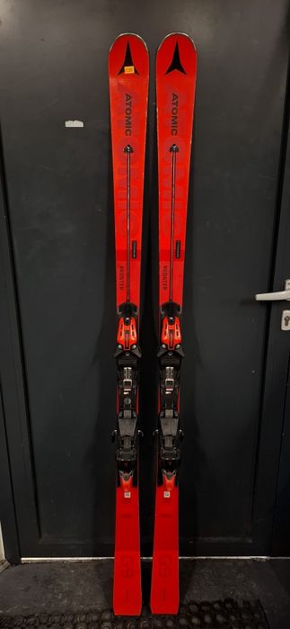 Narty zjazdowe gigantowe Atomic Redster G9 ultra titanium 177cm
