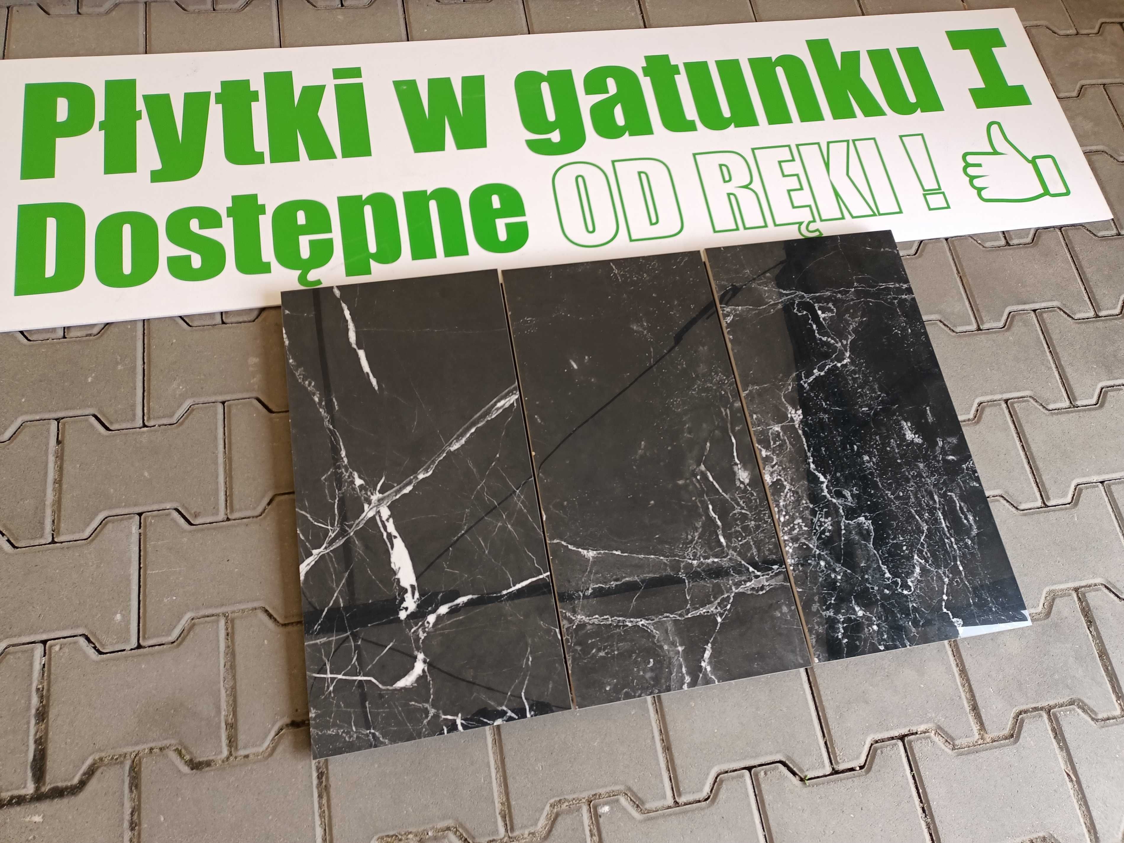 Płytki podłogowe ścienne gres polerowany Magic Black 30x60 gat.1