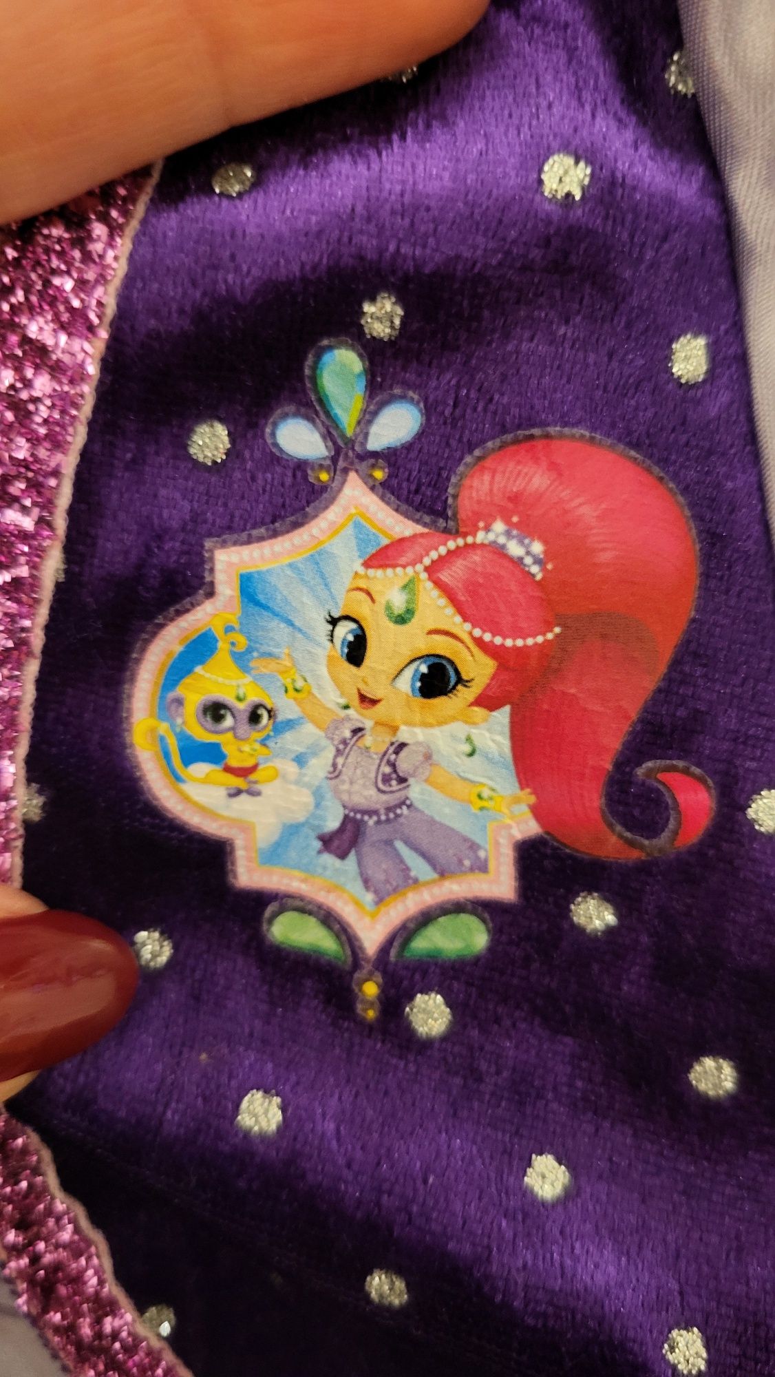 Strój na karnawał bajka shimmer and shine rozm 104
