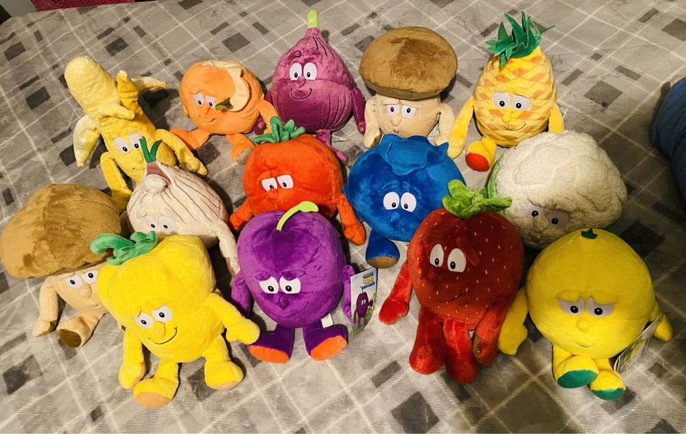 Peluches Novos Gang Das Frutas Lidl