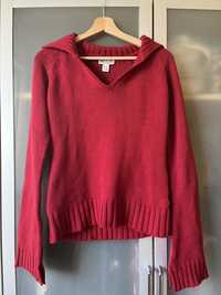 czerwony sweter Boysen’s