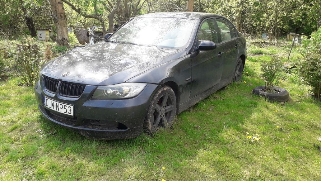 BMW  E90 320d 2005rok 2.0 D czarna Xenon