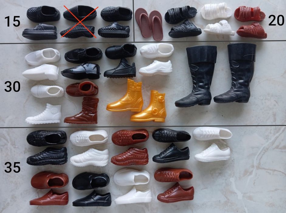 Одежда одяг обувь взуття для Кена