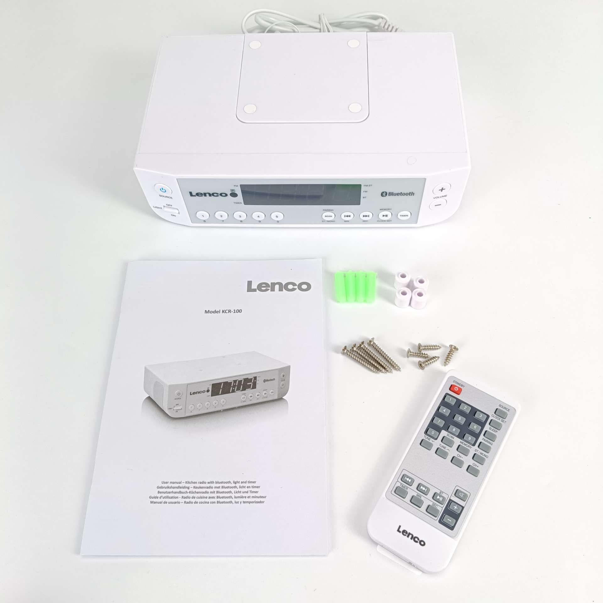 Radio sieciowe FM Lenco KCR-100