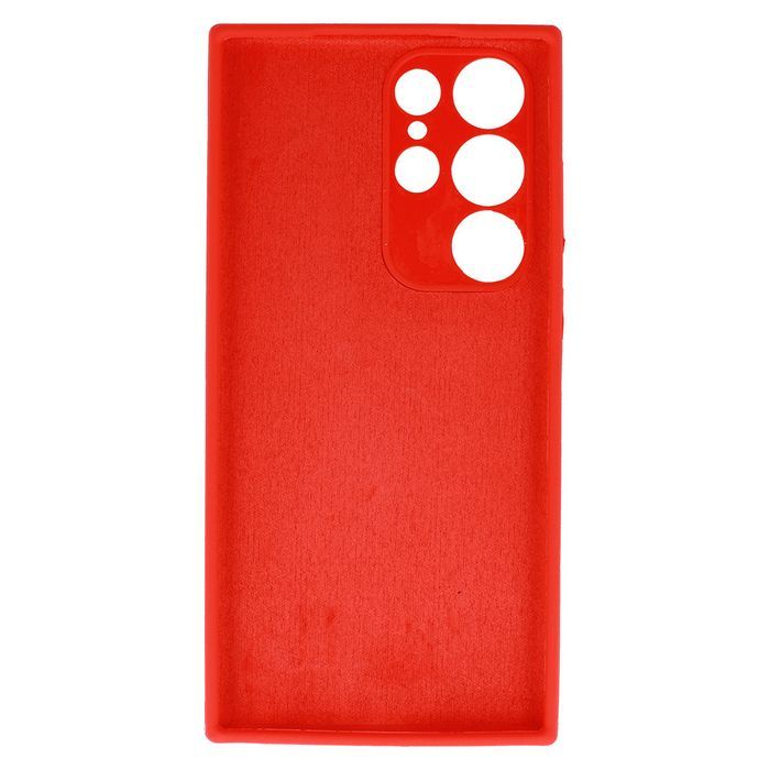 Tel Protect Silicone Premium Do Samsung Galaxy S24 Ultra Czerwony