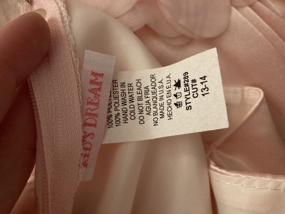 Вечернее платье на девочку 13-14