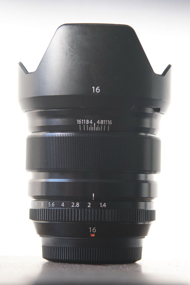 Objetiva Fujifilm Fujinon XF 16mm f1.4 R WR