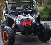Buggy Can-am  Turbo na akumulatory2x24V7Ah  z napędem 4x200W do 70kg